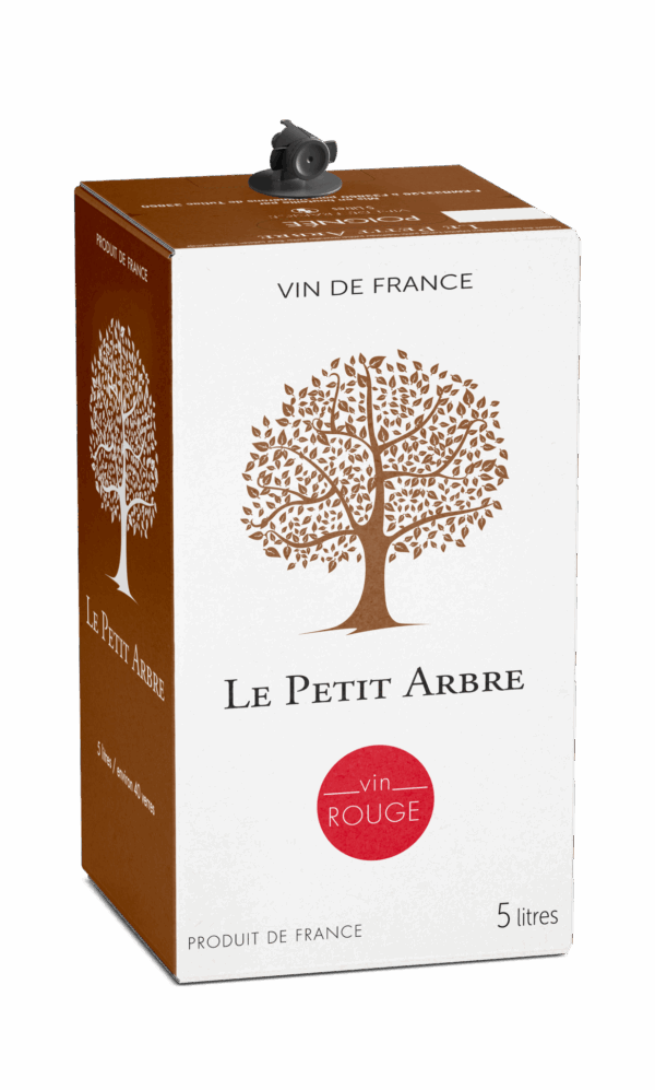 LE PETIT ARBRE, Vin de France, Rouge, BIB