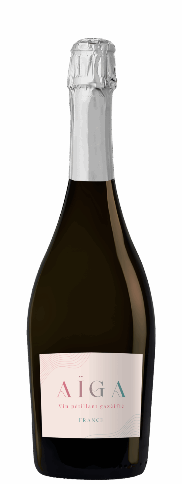 AÏGA, Vin de France, Effervescent Brut, 2023
