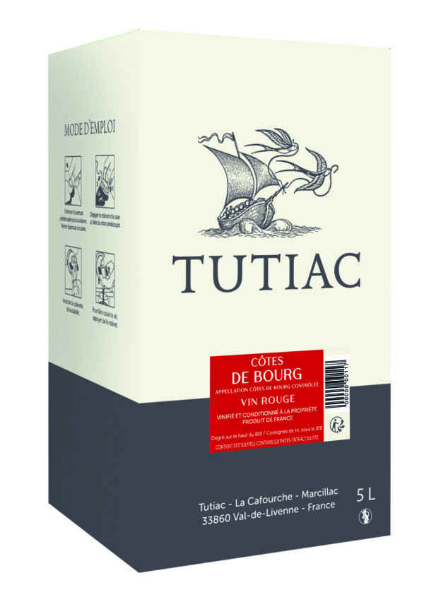 Tutiac Côtes de Bourg 5 L
