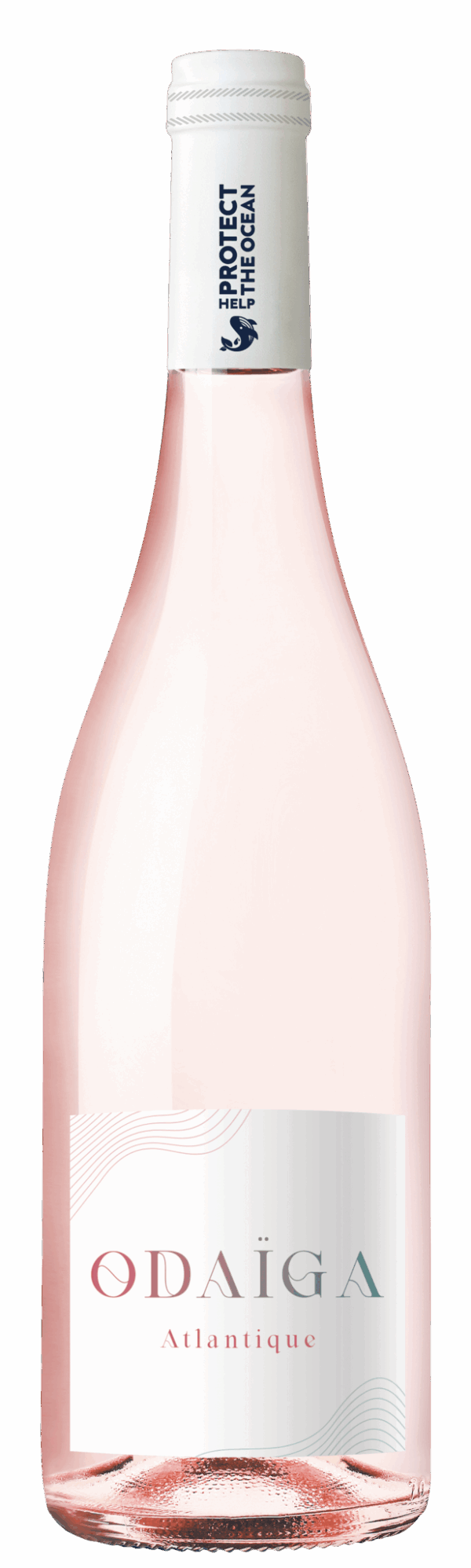 ODAIGA, Help Protect The Ocean, IGP Atlantique, Rosé, 2024