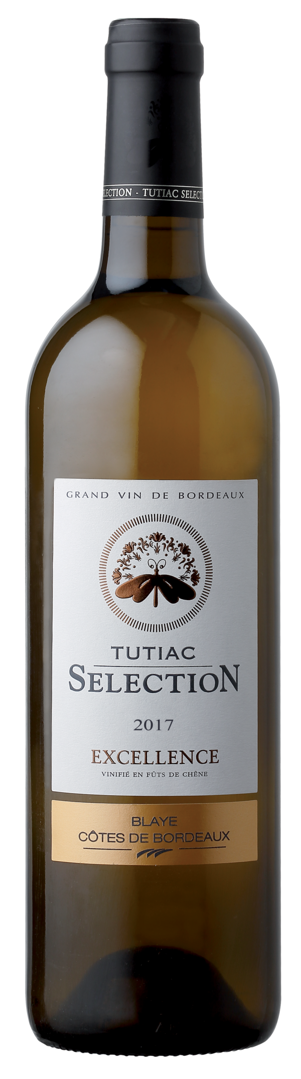 Tutiac Sélction Excellence Blaye Côtes de Bordeaux blanc 2017