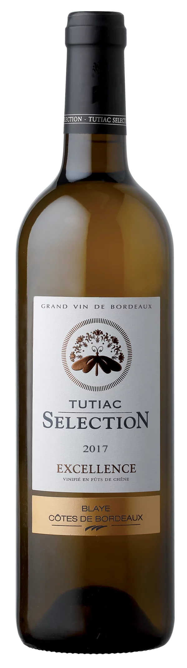 Tutiac Sélction Excellence Blaye Côtes de Bordeaux blanc 2017